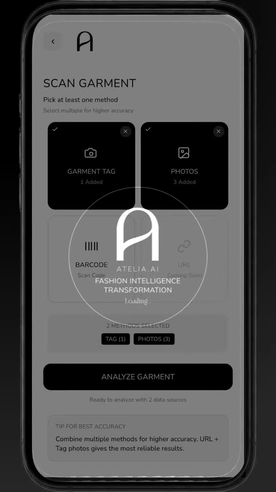 Atelia mobile shopper demo